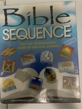 Bible Sequence Family Board Game - Blue Box
